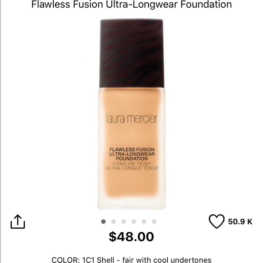 NEW Laura Mercier Flawless Fusion Foundation